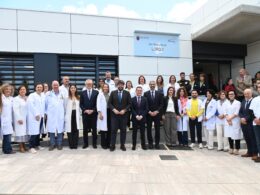 El presidente de la Comunidad, Fernando López Miras, inauguró el nuevo centro de salud de Lorquí.