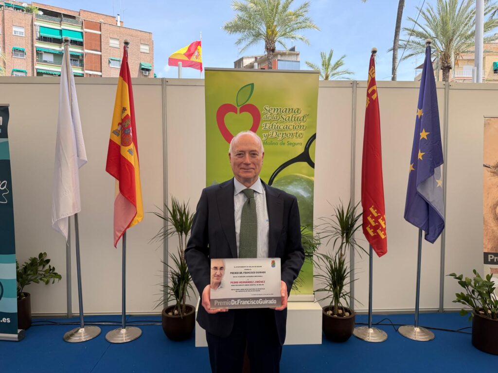 Pedro Hernández, director gerente de Ribera Hospital de Molina, XIV Premio Doctor Francisco Guirado
